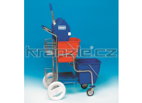Úklidový vozík dvojkbelíkový KAMZÍK 21009K