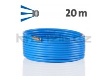 Kränzle kanalizační hadice na čištění potrubí 20m s tryskou KN055 (3+0), D12