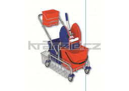 Úklidový vozík dvojkbelíkový CLAROL 21001CL