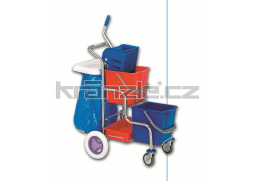 Úklidový vozík dvojkbelíkový KAMZÍK 21009KP