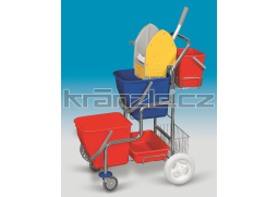 Úklidový vozík dvojkbelíkový KAMZÍK ISS 21009K6