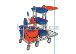 Úklidový a servisní vozík KOMBI MINI III