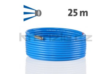 Kränzle kanalizační hadice na čištění potrubí 25m s tryskou KN055 (3+0), D12