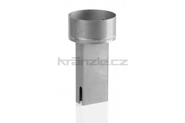 Kränzle adaptér k připojení ke komínu pro therm dlouhý, 385 mm (spalinový výfuk)