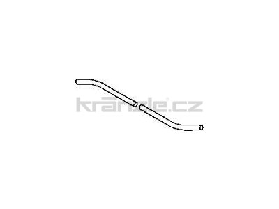 Soteco dvojitě zahnutá trubice nerez, pr. 40 mm