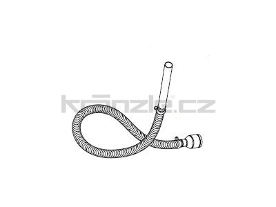 Soteco sací horkuodolná hadice, 3 m, pr. 40 mm, vstup 70 mm - kompletní