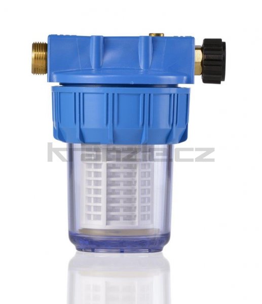 Kränzle předřadný filtr pro vstupní vodu (velký modrý)