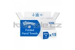 Kimberly-Clark (6789) KLEENEX® ULTRA Papírové ručníky skládané 2-vrstvé bílé, 15 balení x 186 utěrek - 2790 ks