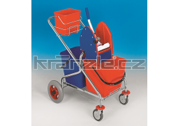 Úklidový vozík dvojkbelíkový REKORD 210031KL