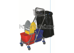 Úklidový vozík dvojkbelíkový CLAROL PLUS IV 21200