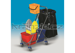 Úklidový vozík dvojkbelíkový CLAROL PLUS V 21300