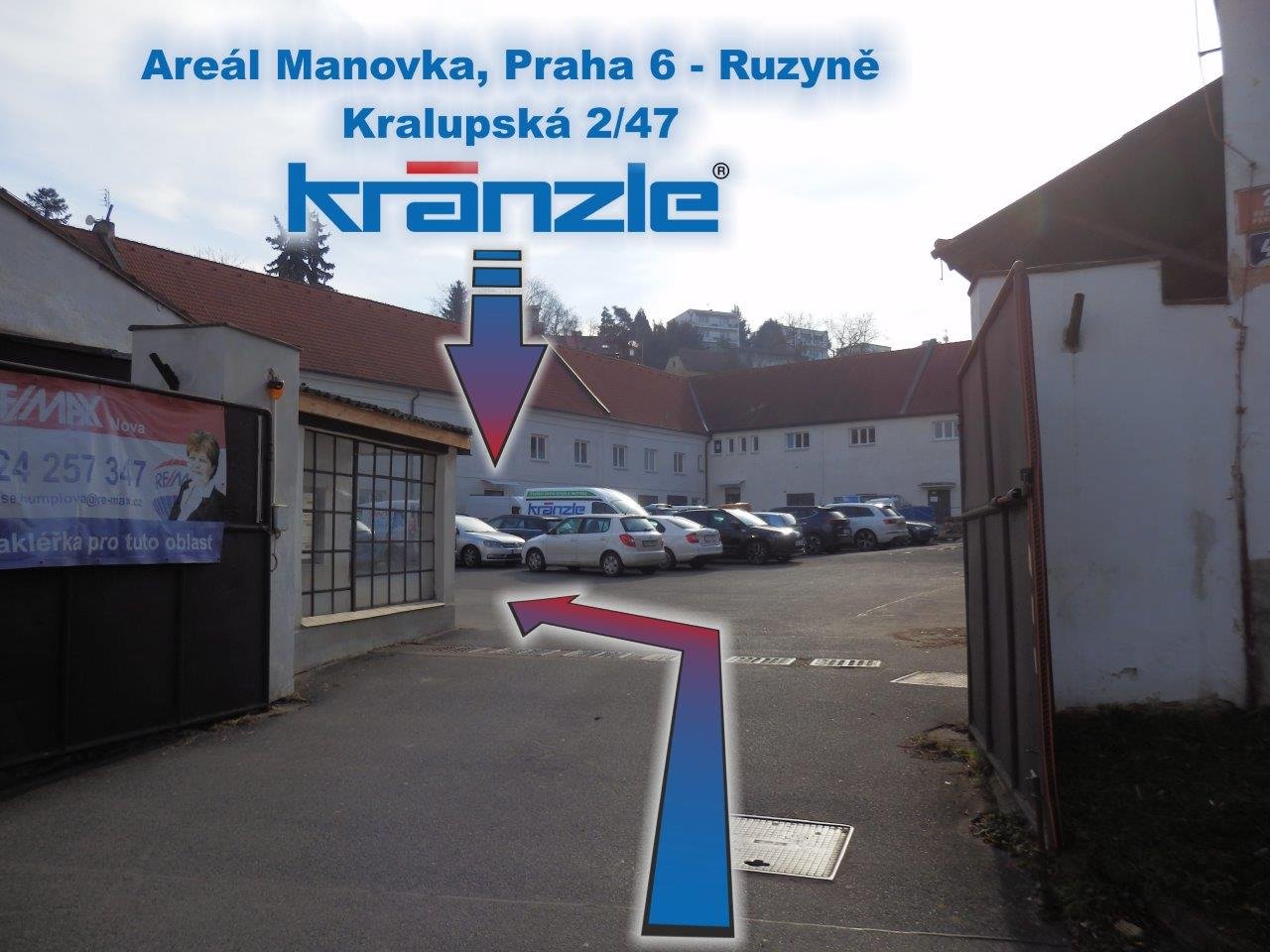 Kde nás najdete v areálu Manovka: